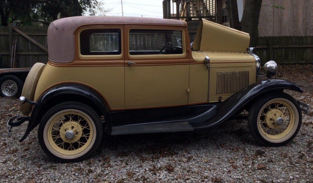 1931 Model A Victoria Tudor Sedan