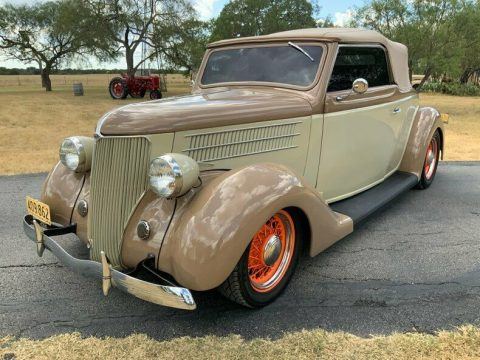 1936 Ford Deluxe Club Cabriolet, 5524 Miles for sale