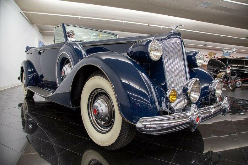 1937 Packard 1502 Super Eight Convertible Sedan