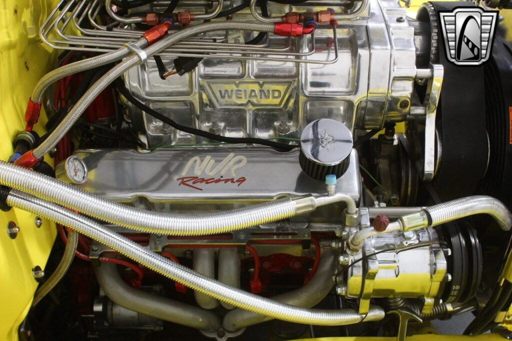 Yellow 1932 Ford F100 383 Dart V8 350 Turbo