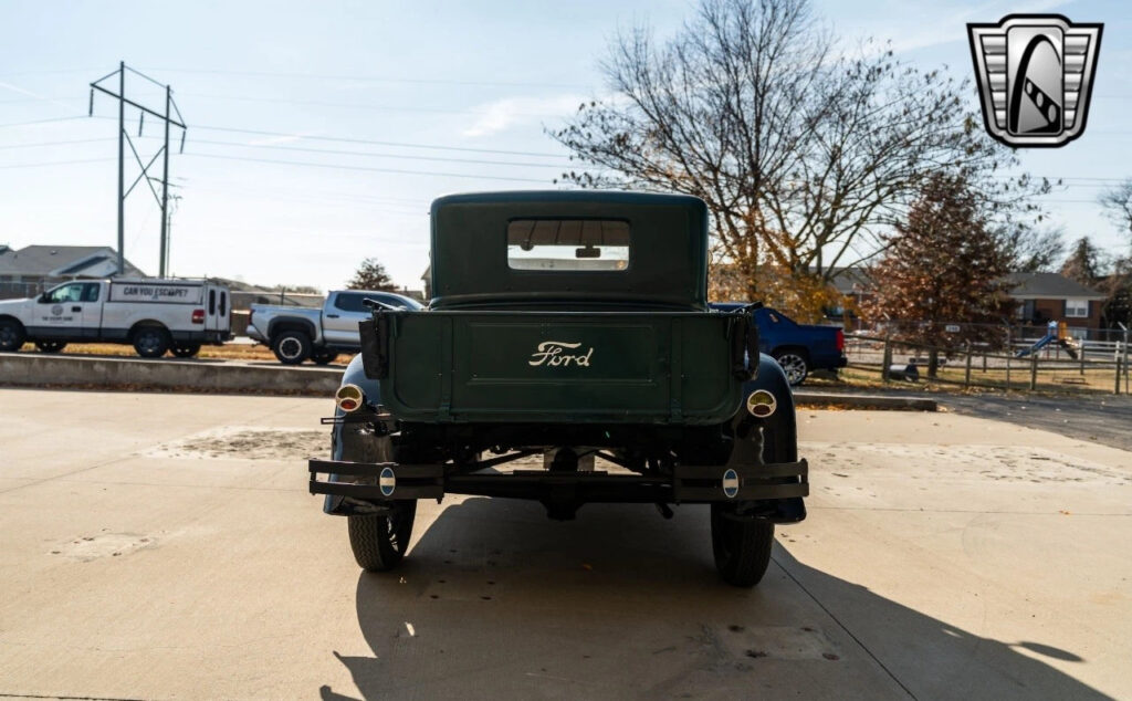 Green 1930 Ford Model A Pickup 4 Cylinder Manual
