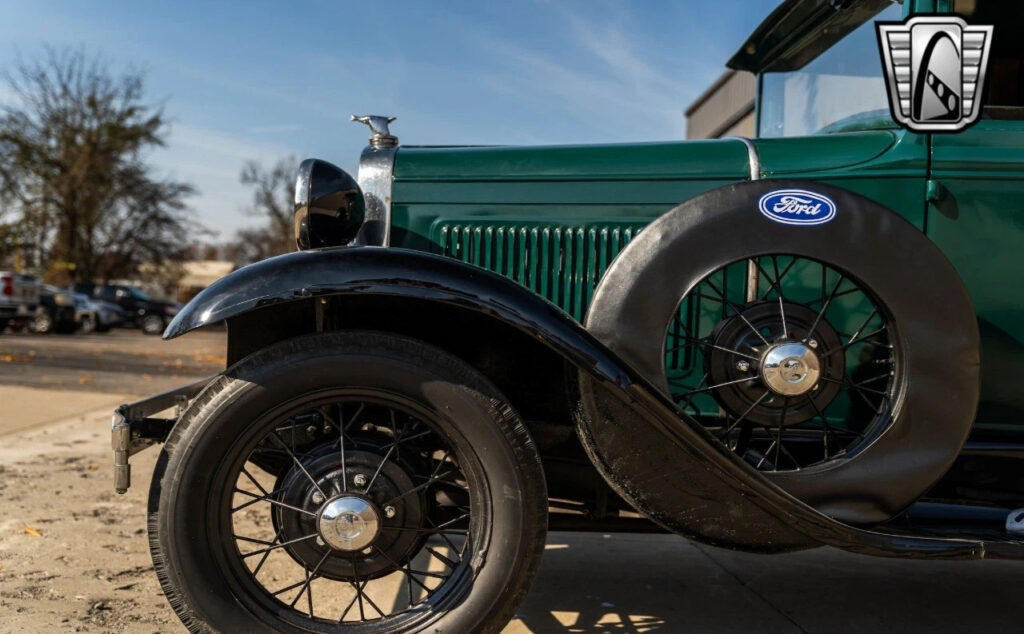 Green 1930 Ford Model A Pickup 4 Cylinder Manual