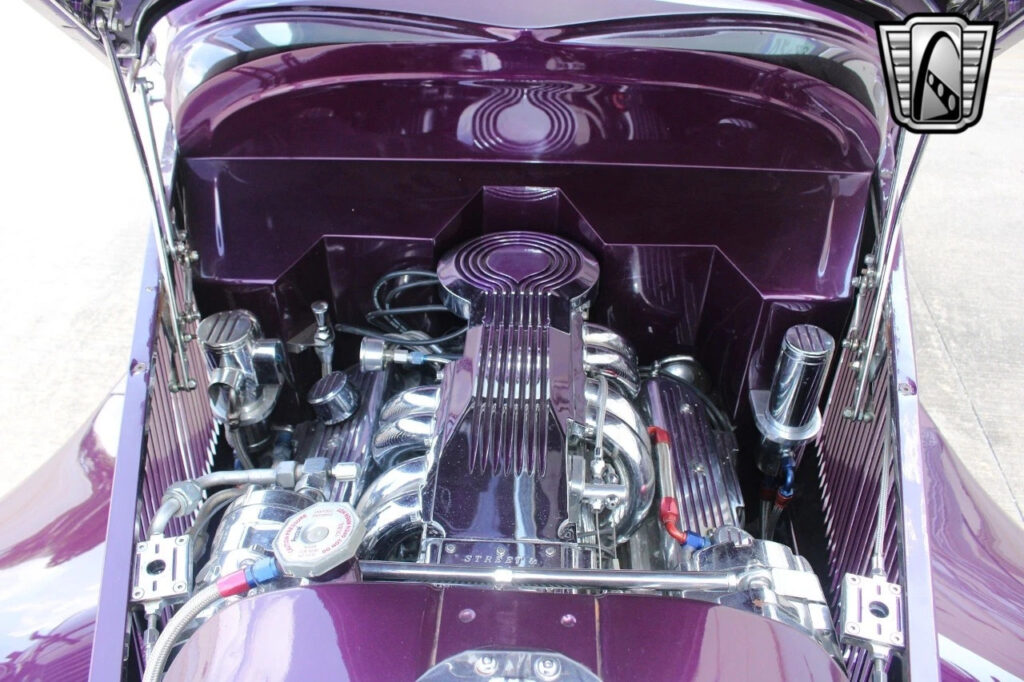 Purple 1933 Ford Tudor Sedan 5.7L V8 4-Speed