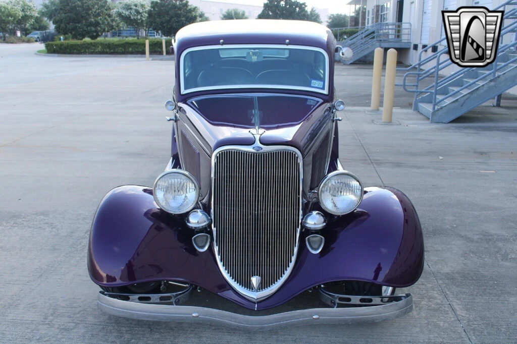 Purple 1933 Ford Tudor Sedan 5.7L V8 4-Speed
