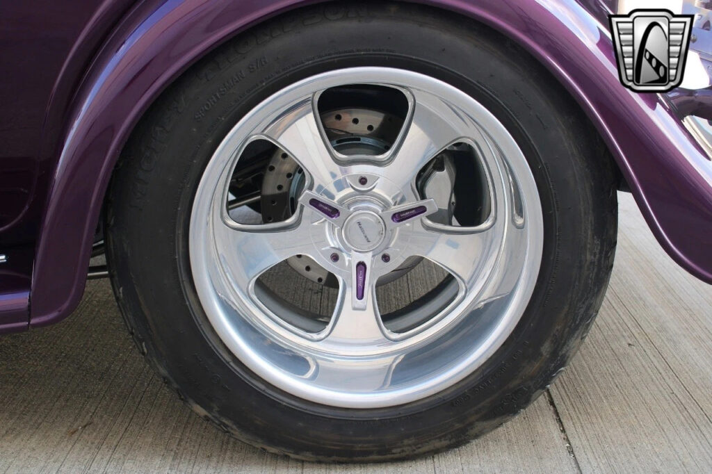 Purple 1933 Ford Tudor Sedan 5.7L V8 4-Speed